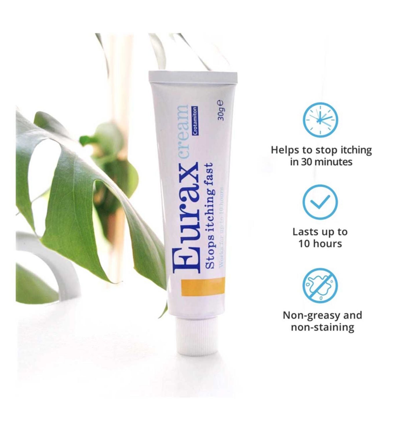 Eurax anti-itch cream 30g (British brand)