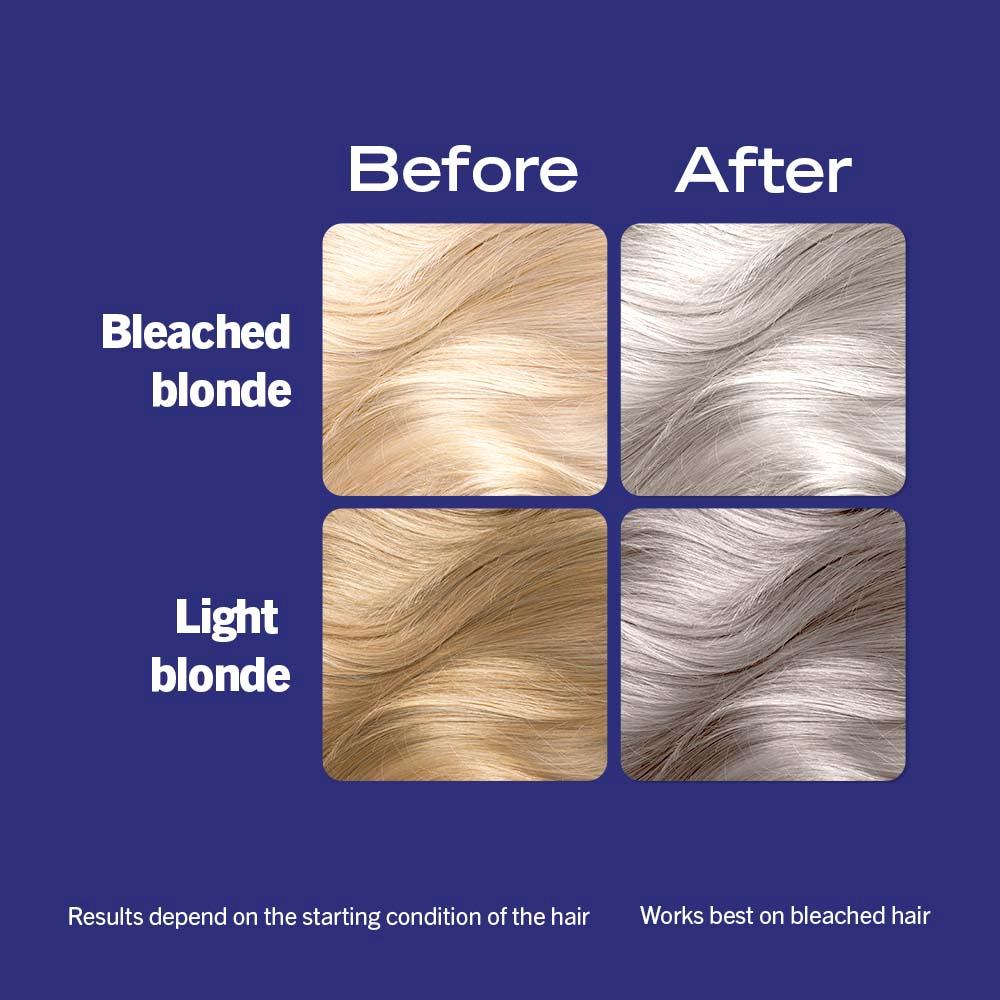 Schwarzkopf Live Blonde Perfector T1 Ice White hair toner - British product