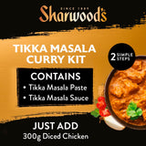 Sharwood's Tikka Masala curry sauce kit 280g - British product