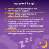 Haliborange night time gummies mixed berry flavour 30 gummies, imported from the UK