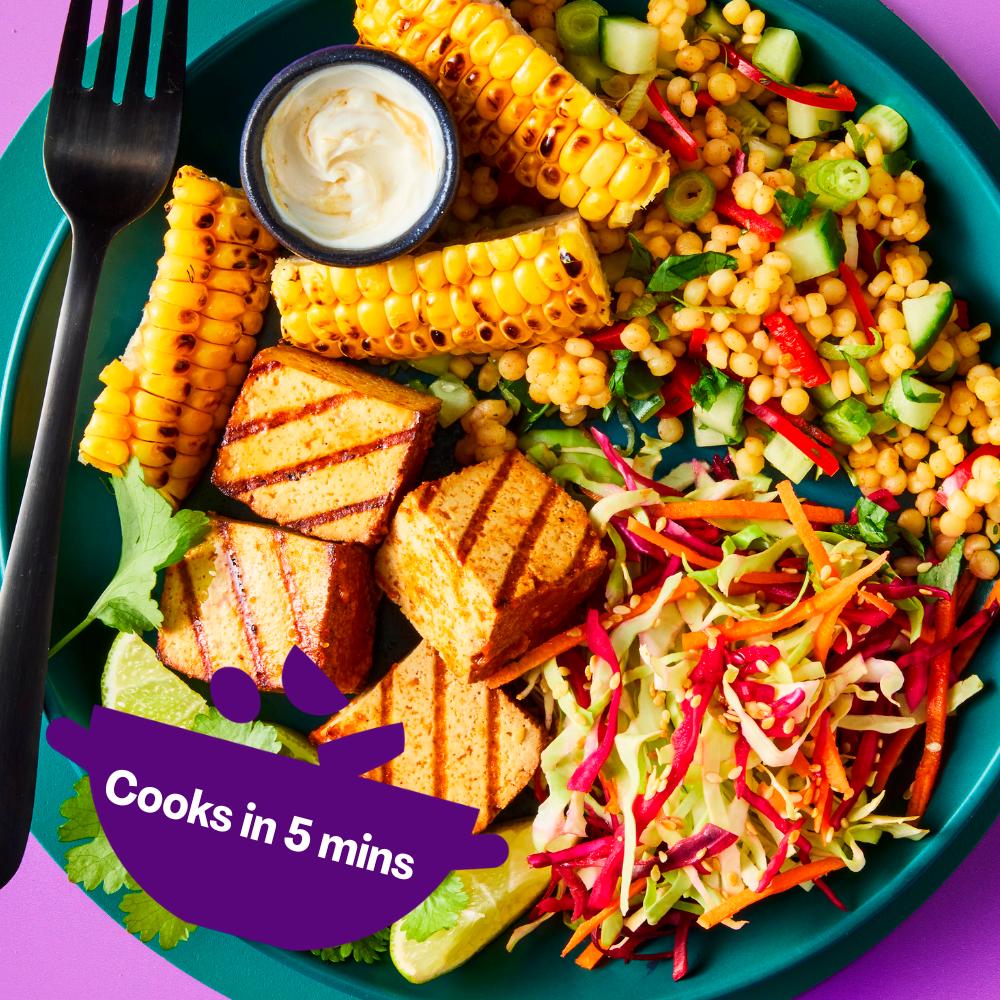Cauldron smoky BBQ express grillable tofu 180g, imported from the UK