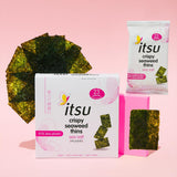 Itsu Crispy Seaweed Thins Sea Salt 4x5g, UK version