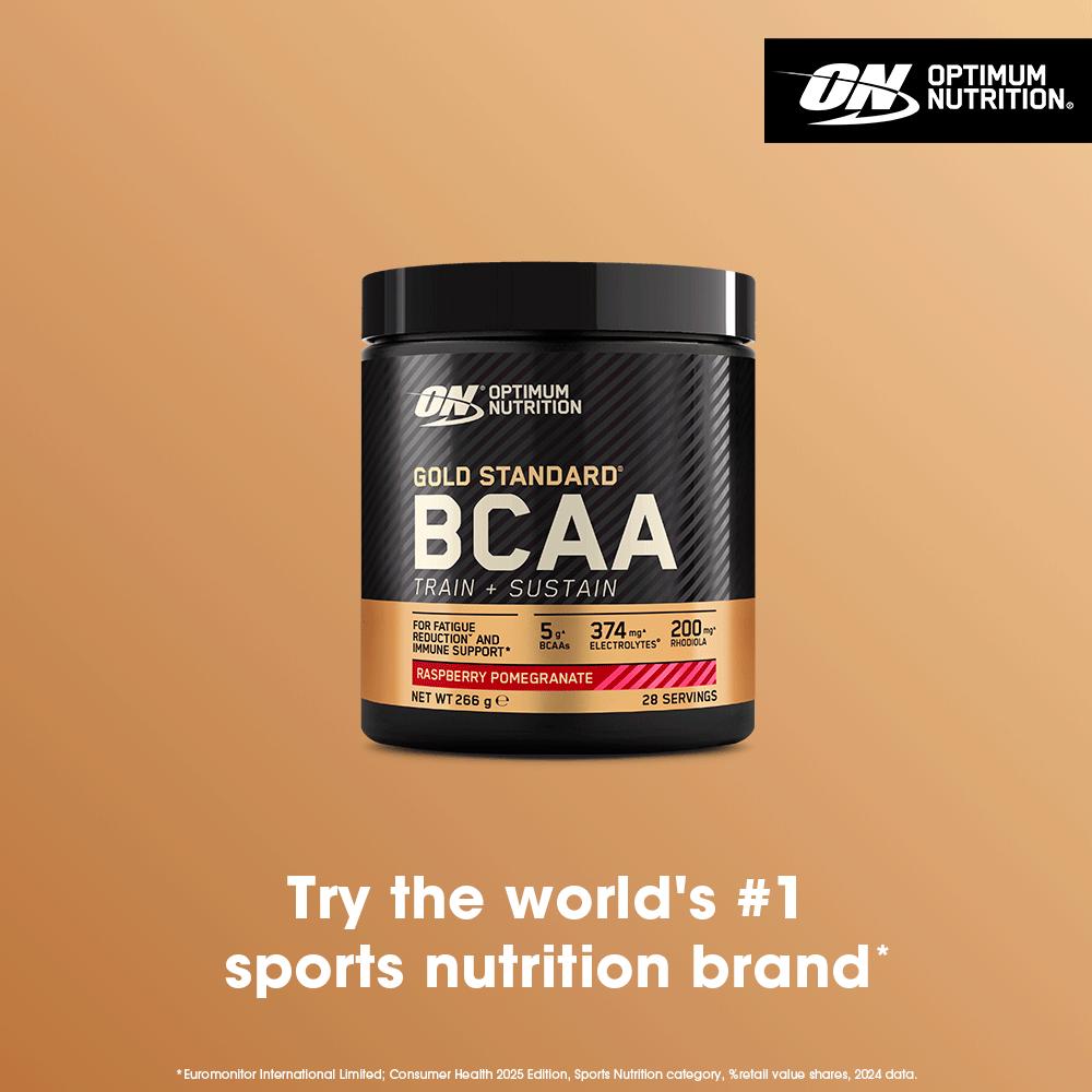 Optimum Nutrition BCAA powder raspberry pomegranate 266g, imported from the UK