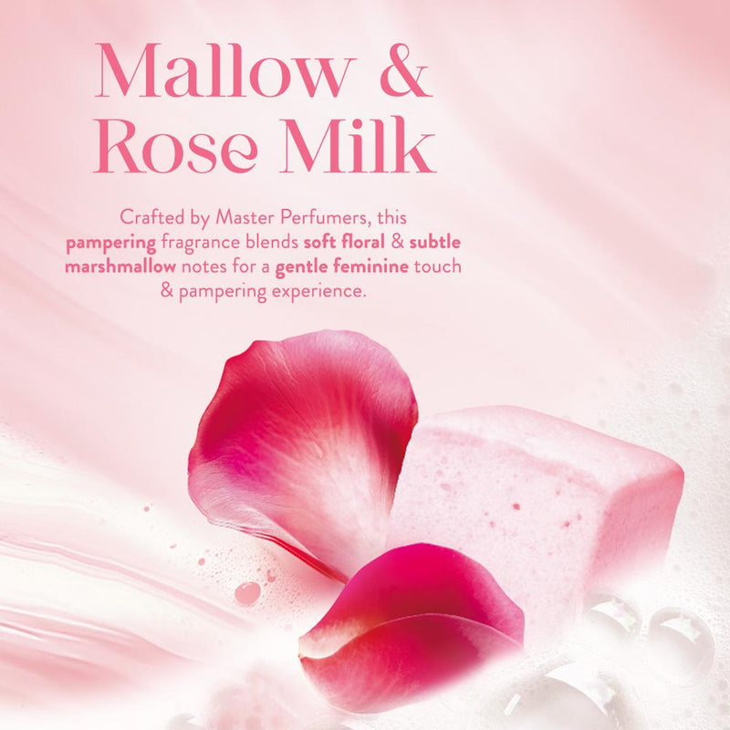 Imperial Leather Foamburst body wash Mallow and Rose Milk 200ml, UK version