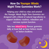 Haliborange night time gummies mixed berry flavour 30 gummies, imported from the UK