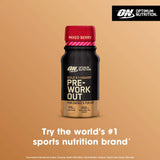 Optimum Nutrition pre-workout shot Mixed Berry 60ml - British product