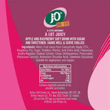 J2O Apple & Raspberry fruit blend drink 275ml, UK version
