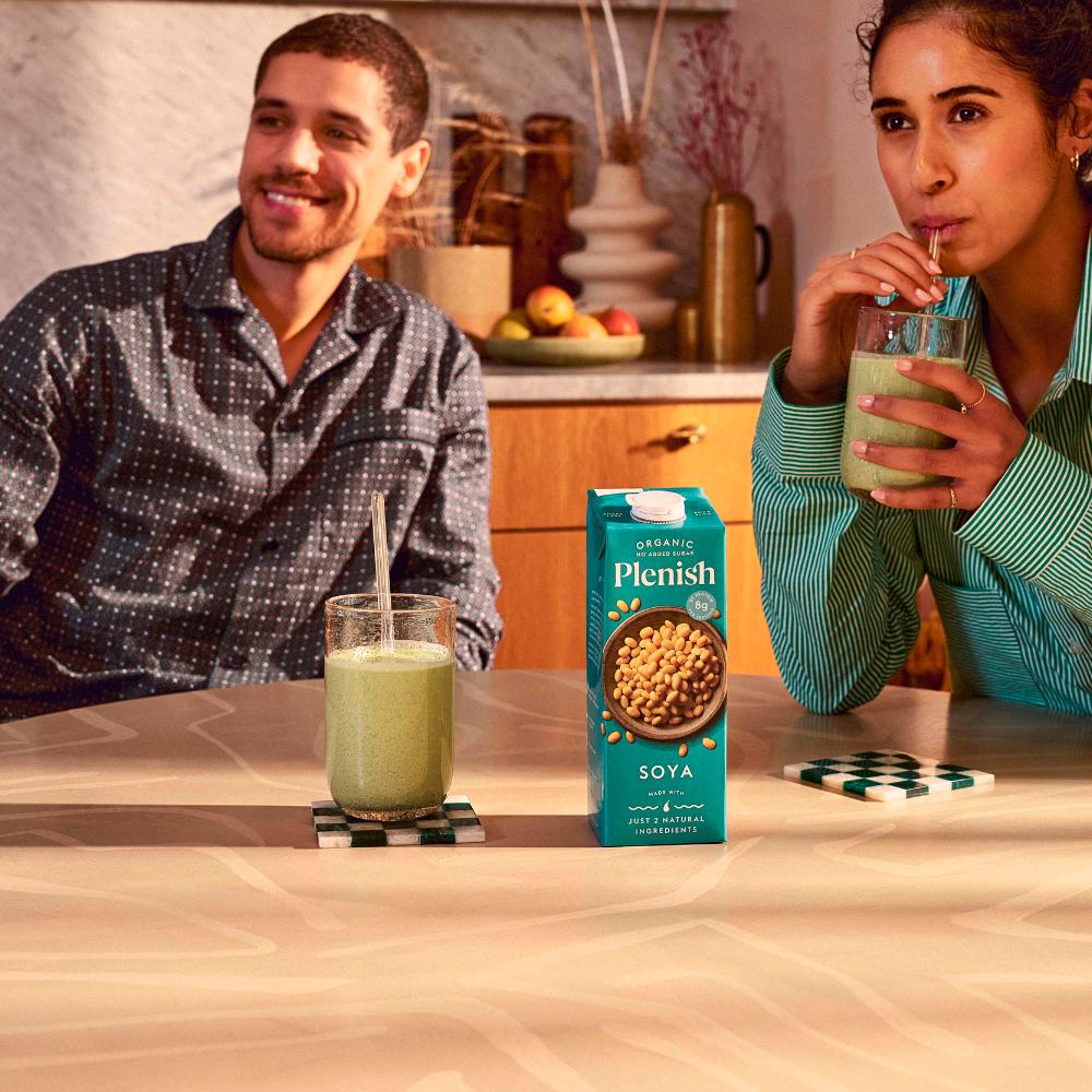 Plenish organic soya drink 1L, UK version