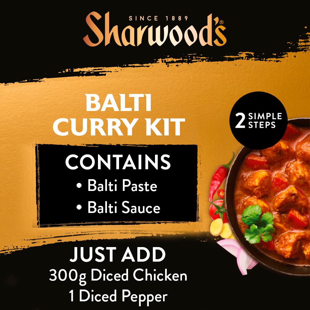 Sharwood's Balti curry kit 280g (British brand)