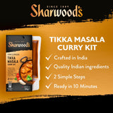 Sharwood's Tikka Masala curry sauce kit 280g - British product