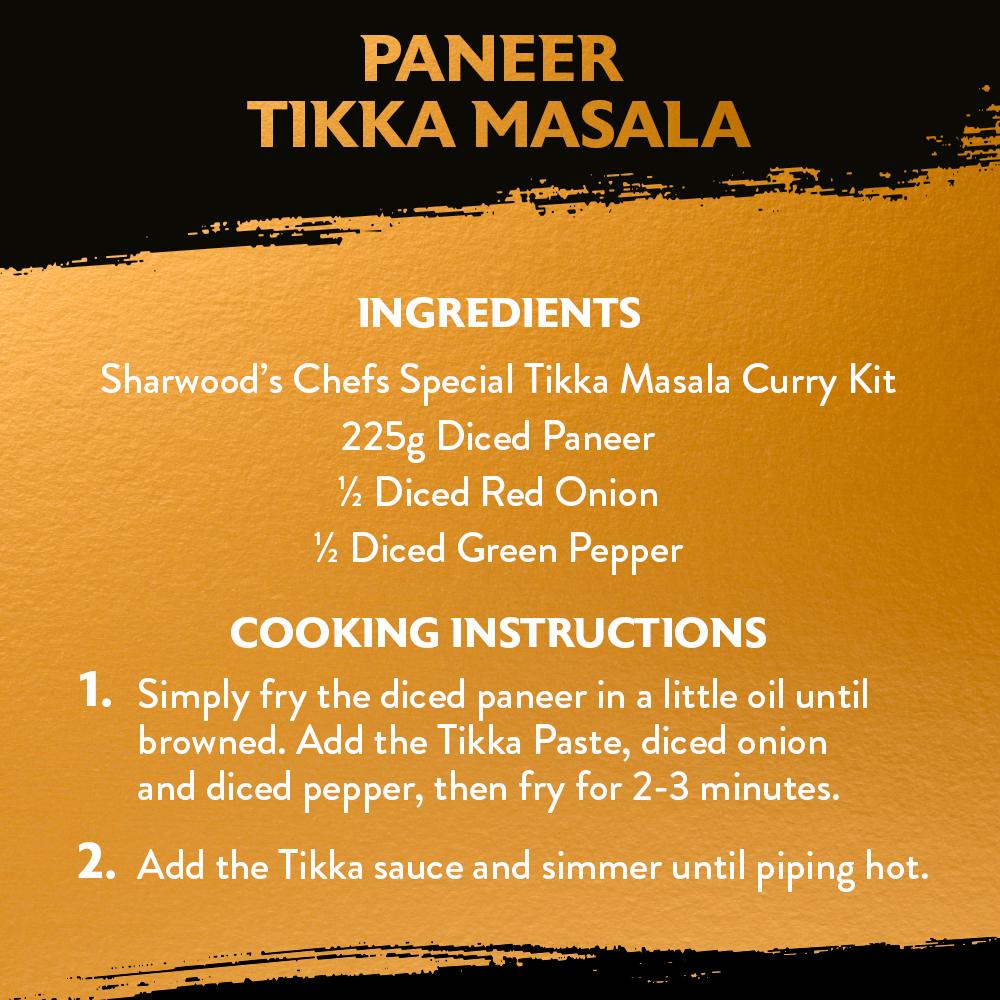 Sharwood's Tikka Masala curry sauce kit 280g - British product