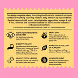 Wagg wheat free chicken dry dog food 2kg - British product