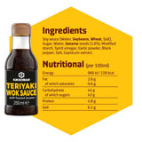 Kikkoman Teriyaki Sauce Toasted Sesame 250ml, UK version
