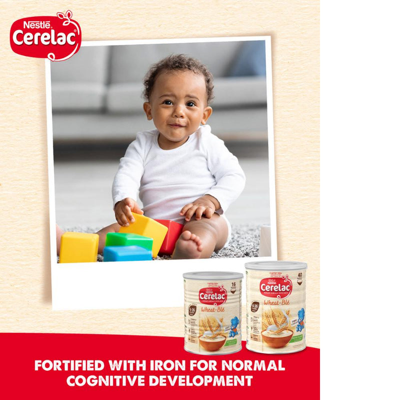 Cerelac wheat infant cereal with milk 1kg (British brand)