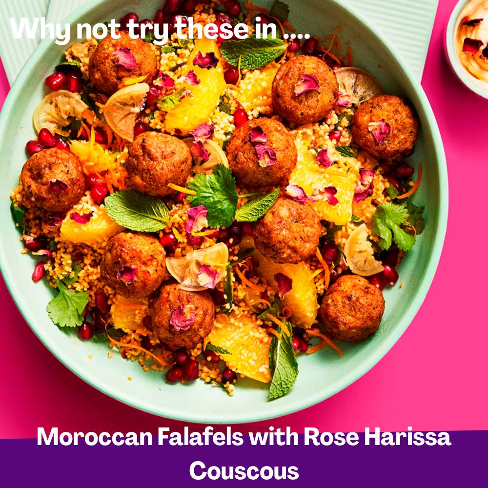 Cauldron Moroccan spiced falafels 180g, UK version