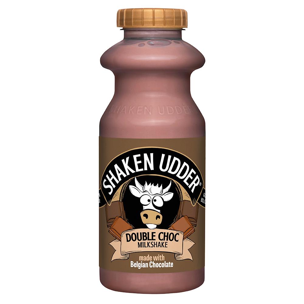 Shaken Udder Double Chocolate Milkshake 330ml (British brand)