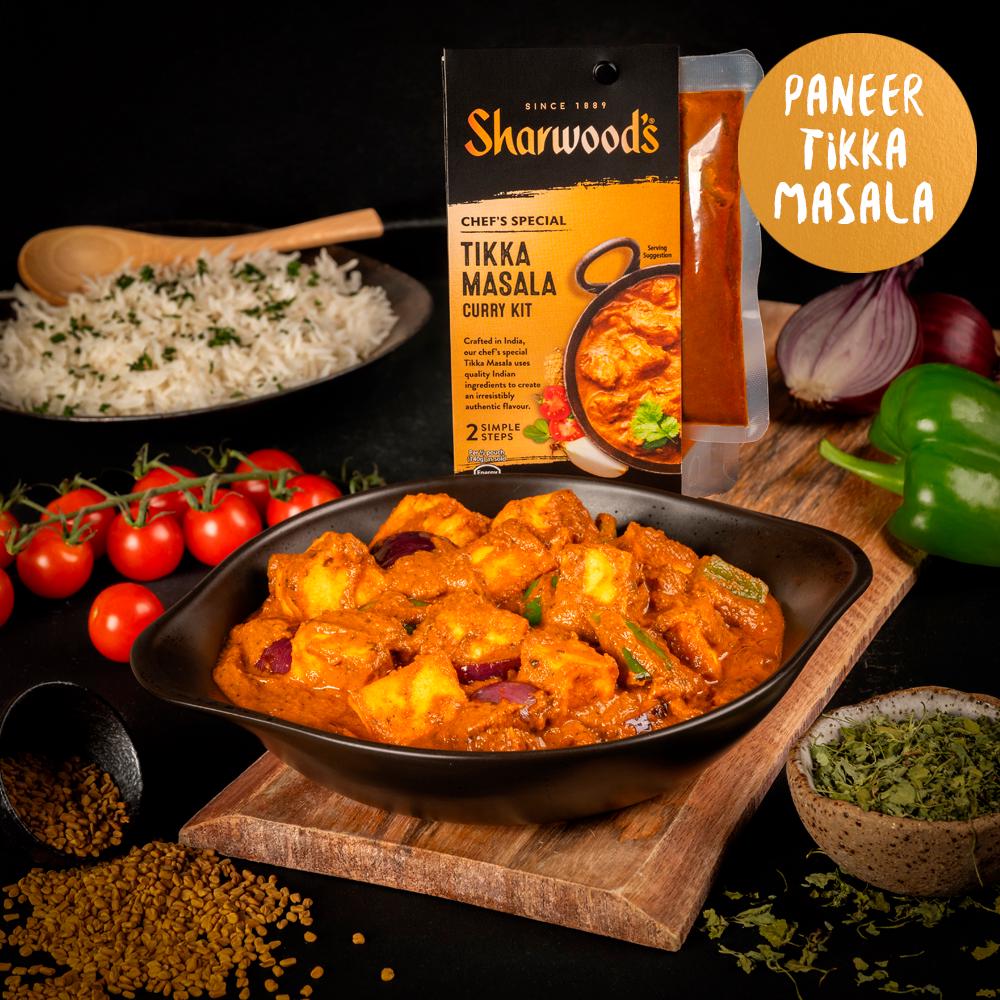 Sharwood's Tikka Masala curry sauce kit 280g - British product
