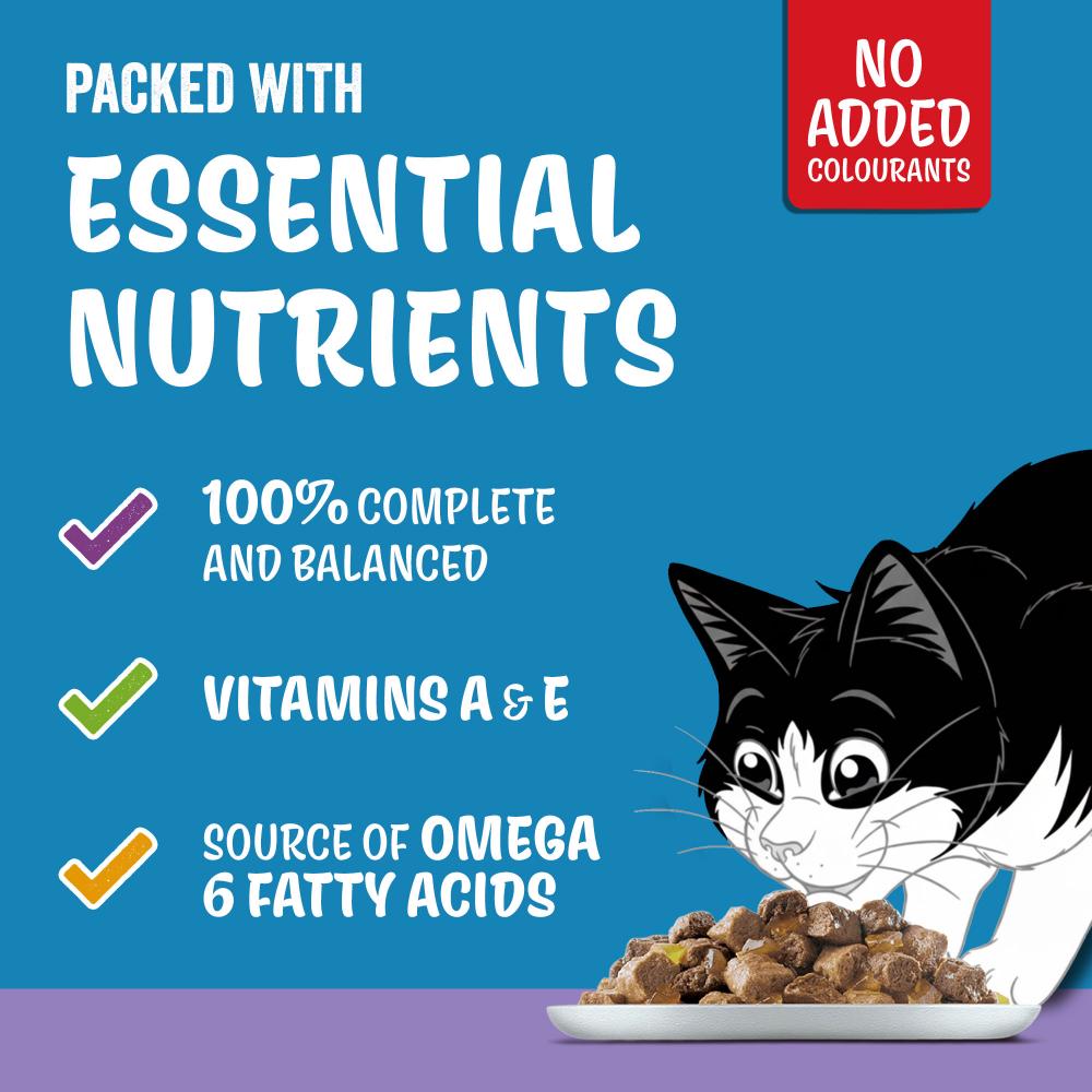 Felix wet cat food Mixed Selection in Jelly 40x85g (British brand)