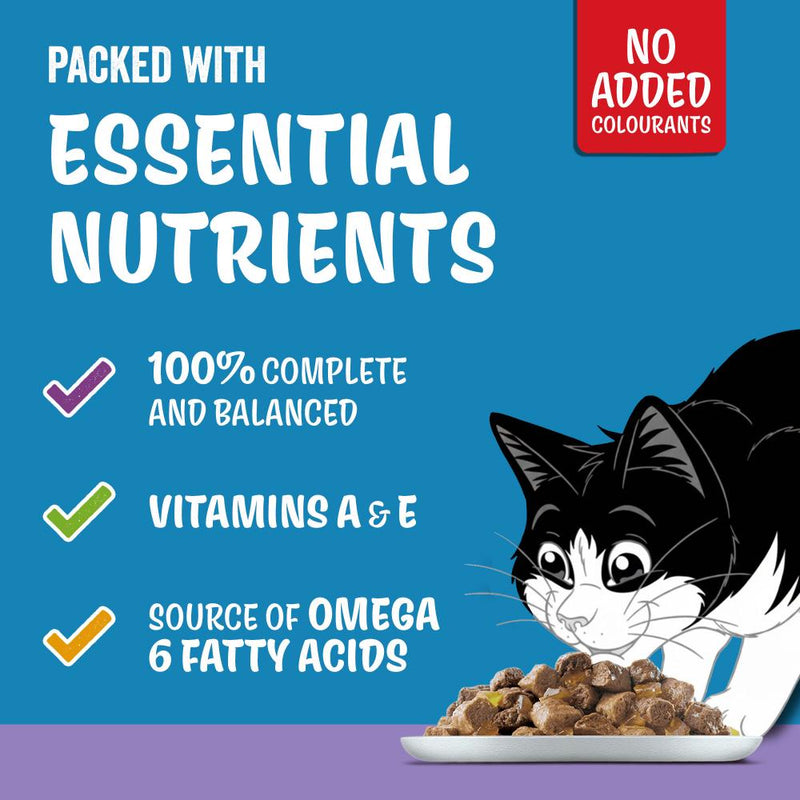 Felix wet cat food Mixed Selection in Jelly 40x85g (British brand)