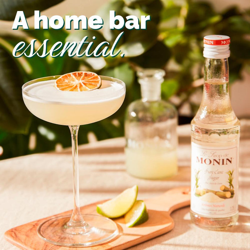 Monin Pure Cane Sugar syrup 250ml - British product