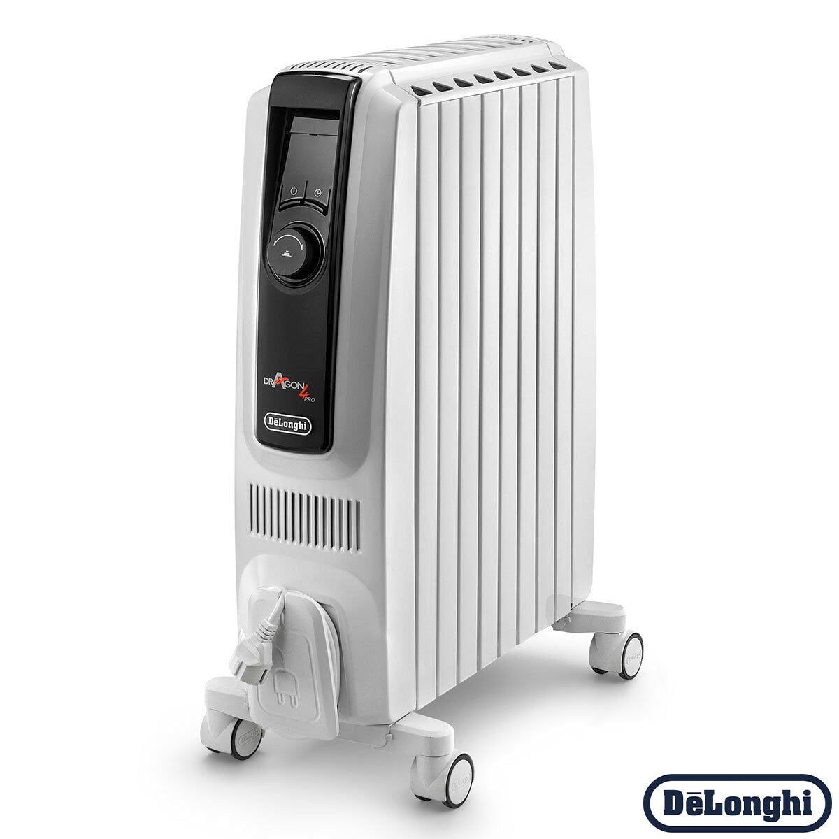 De'Longhi Dragon 4 Oil Filled 2kW Radiator in White, TRDX40820E GOODS Costco UK