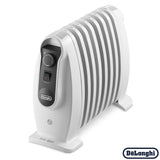 De'Longhi Oil Filled 800W Radiator in White, TRNS0808M GOODS Costco UK