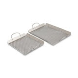 Linkfair Stainless Steel BBQ Baskets 2 piece