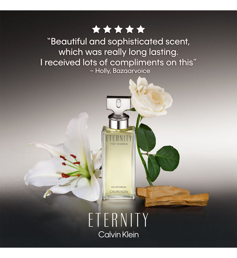 Calvin Klein Eternity Eau de Parfum Women 50ml - Britisk produkt