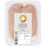 Ocado Organic Free Range Chicken Breast Fillets   Typically: 375g GOODS M&S   