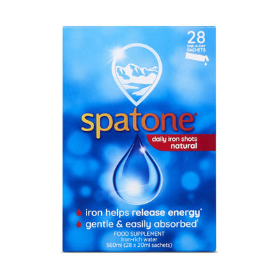 Boots Spatone Daily Iron Shots Liquid Iron Supplement 28 Sachets- Buy online at McGrocer