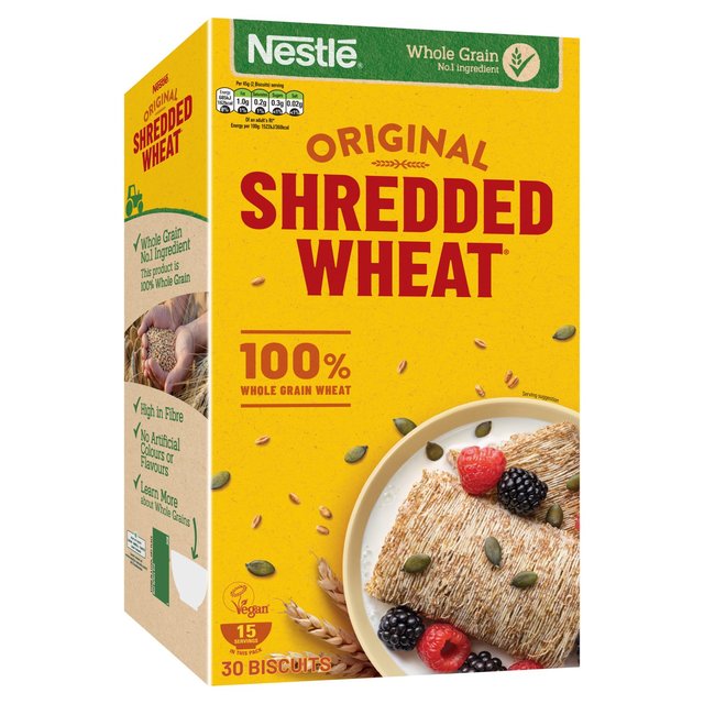 Nestle Shredded Wheat Cereal   30 per pack