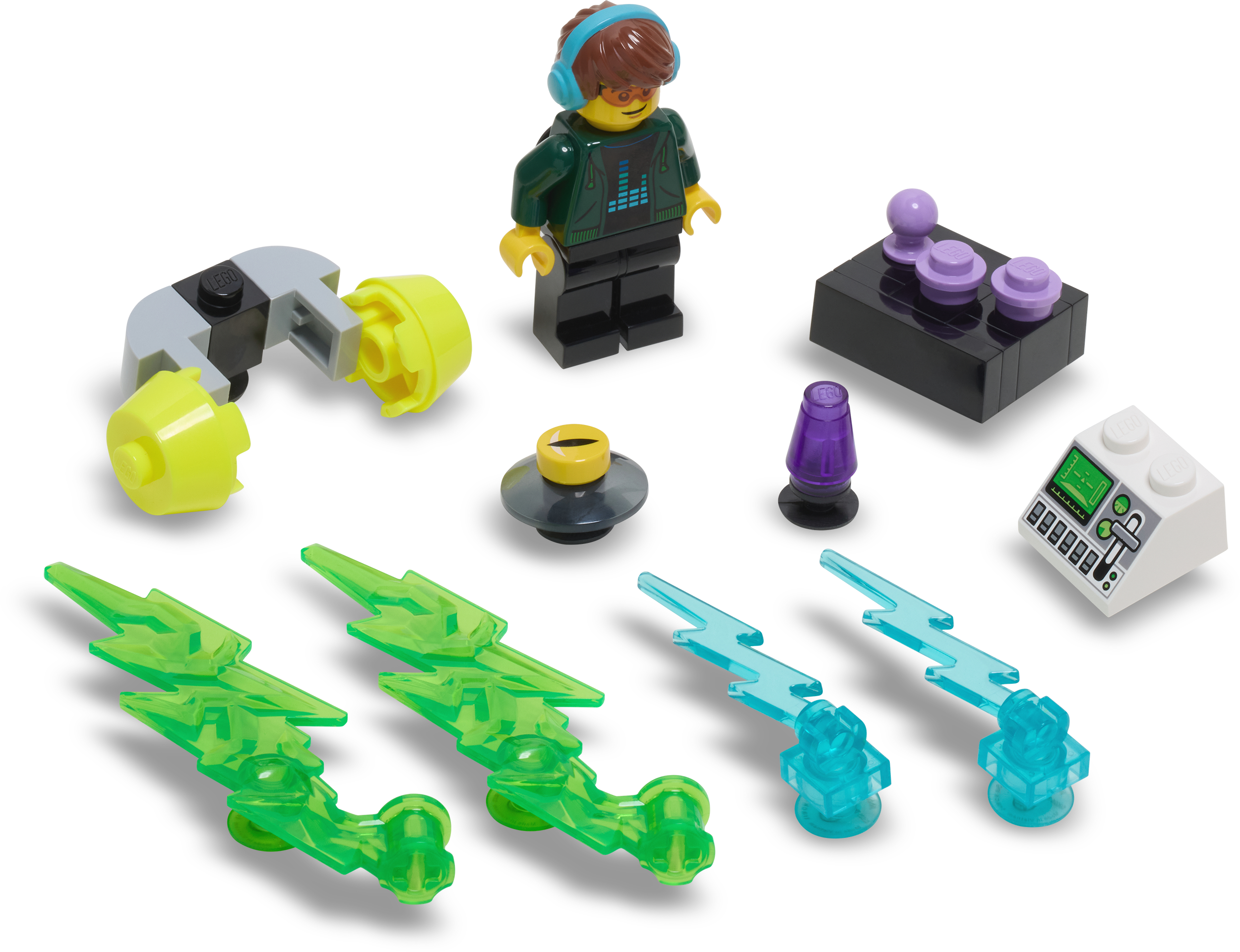 LEGO Gaming Jibbitz charms 10 pack video game themed (British brand)