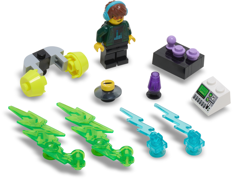 LEGO Gaming Jibbitz charms 10 pack video game themed (British brand)