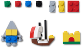 LEGO Jibbitz charm set for Crocs, UK version
