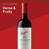 Penfolds Koonunga Hill Shiraz Cabernet red wine 75cl, UK version
