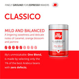 illy espresso medium roast ground coffee 250g, UK version