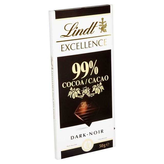 Lindt Excellence 99% Bar   50g GOODS M&S   