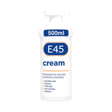 E45 cream 500g for dry skin, imported from the UK