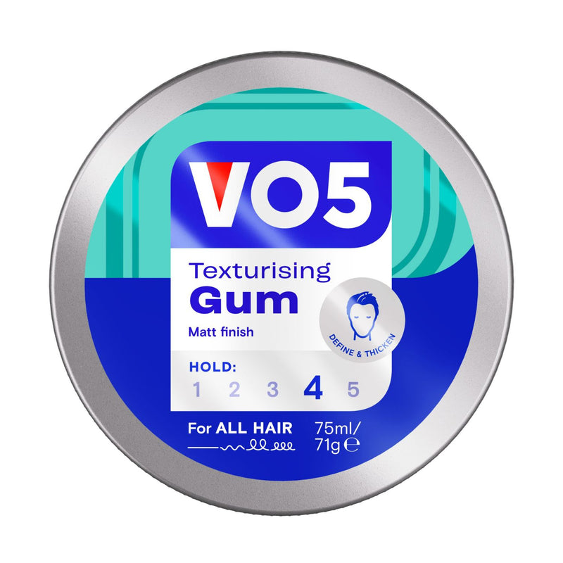 VO5 texturising gum 75ml, imported from the UK