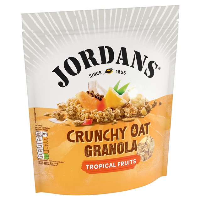 Jordans Crunchy Oat Granola Tropical Fruits Breakfast Cereal   750g GOODS M&S   