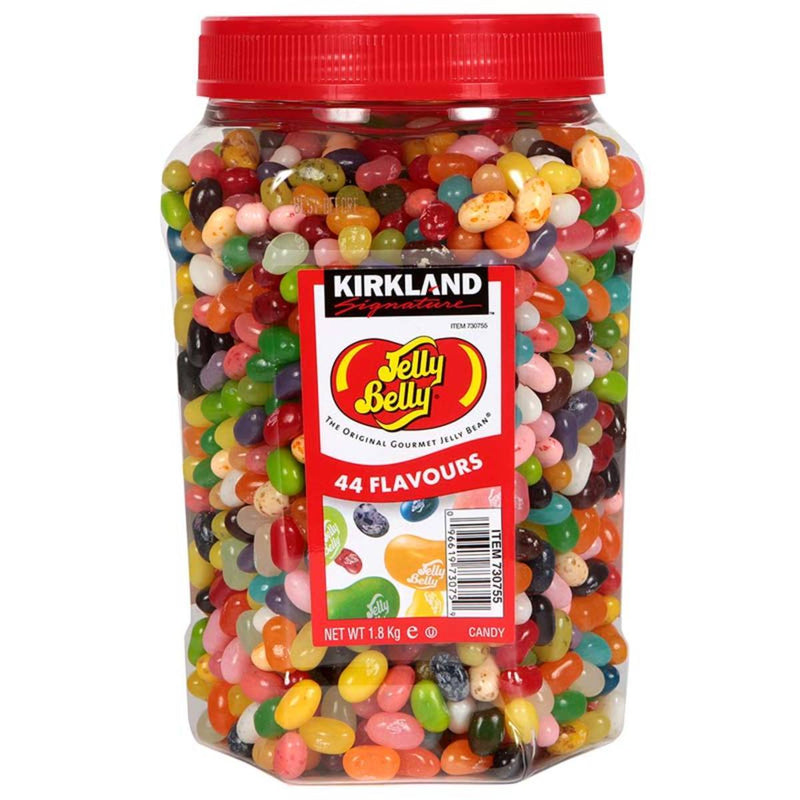 Kirkland Signature Jelly Belly jelly beans 1.8kg, UK version