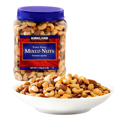 Costco UK Kirkland Signature Extra Fancy Mixed Nuts 113kg- Buy online at McGrocer