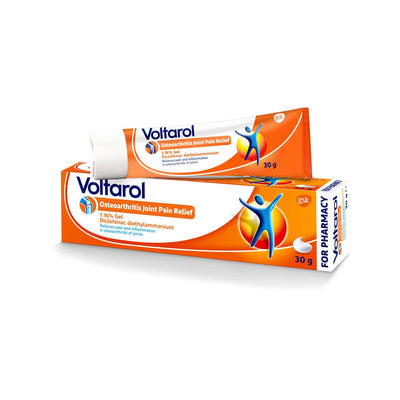 Boots Voltarol Osteoarthritis Joint Pain Relief 1.16% Gel 30g- Buy online at McGrocer