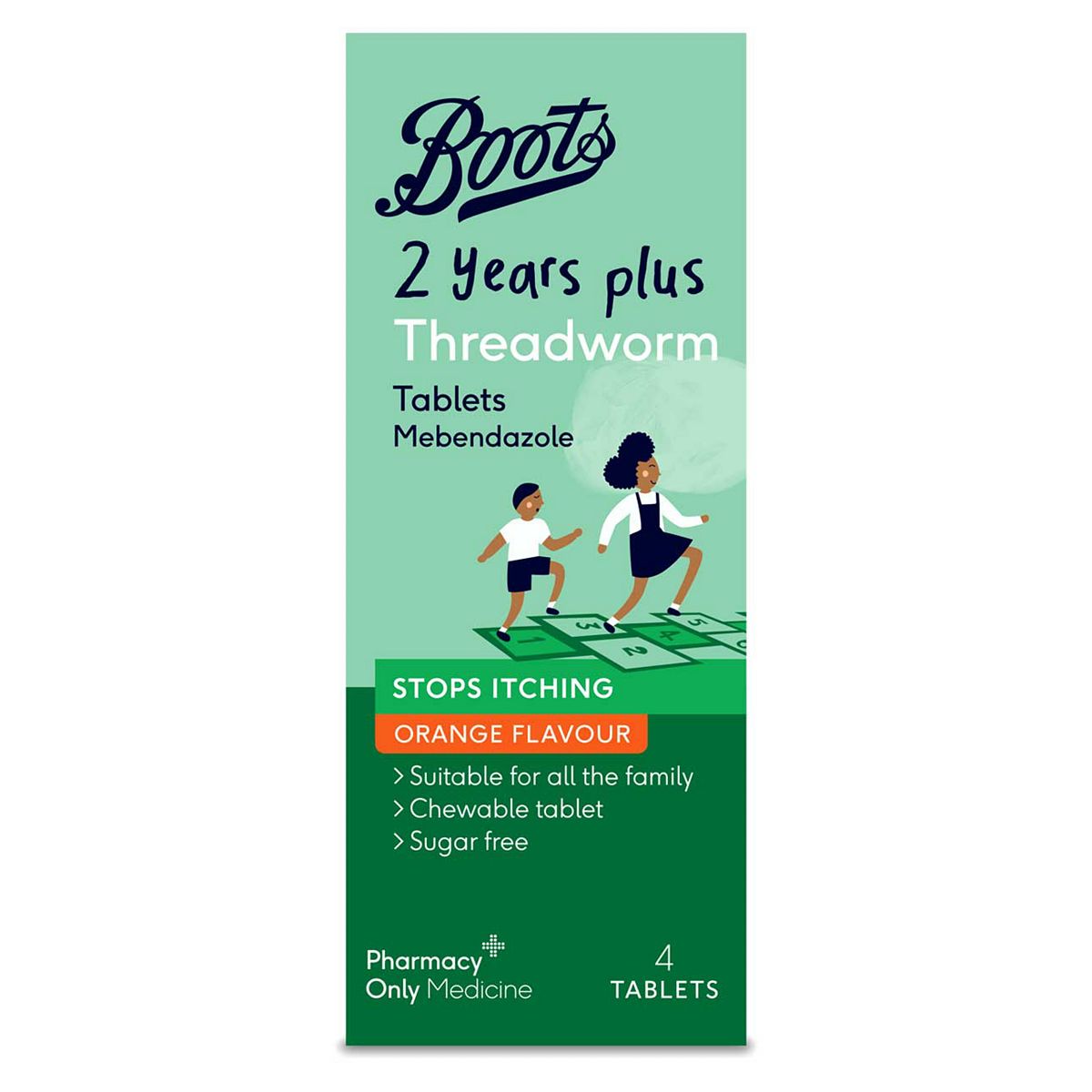 Boots Threadworm Tablets 2 Years Plus - 4 Tablets GOODS Boots   