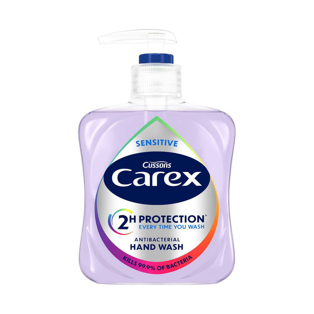 Carex Sensitive Antibacterial Handwash 250ml, imported from the UK