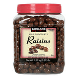 Kirkland Signature Milk Chocolate Coated Raisins 1.53kg, UK version