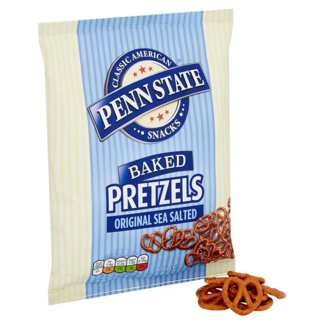 Penn State Sea Salted Sharing Pretzels   175g GOODS M&S   