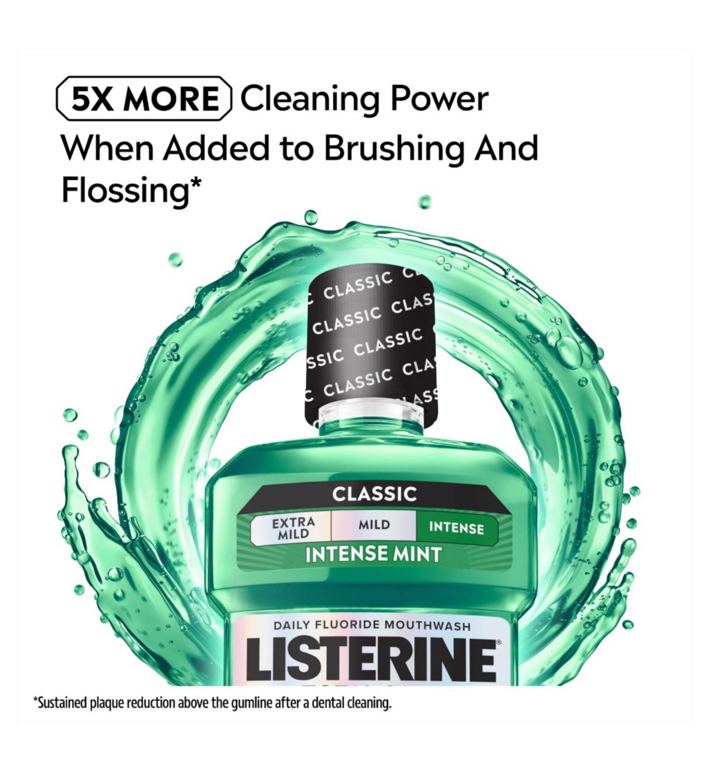LISTERINE Total Care mouthwash 500ml (British brand)