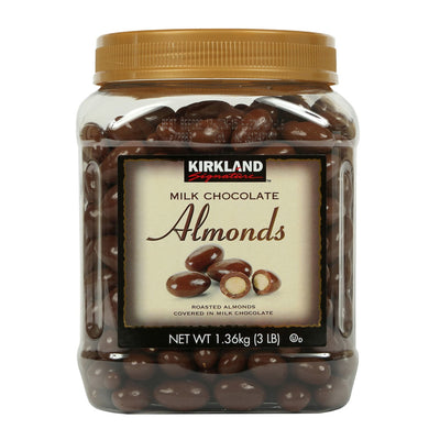 Kirkland Signature Milchschokoladenmandeln, 1.36 kg