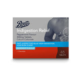 Boots indigestion relief peppermint tablets 500mg 48 pack (British brand)